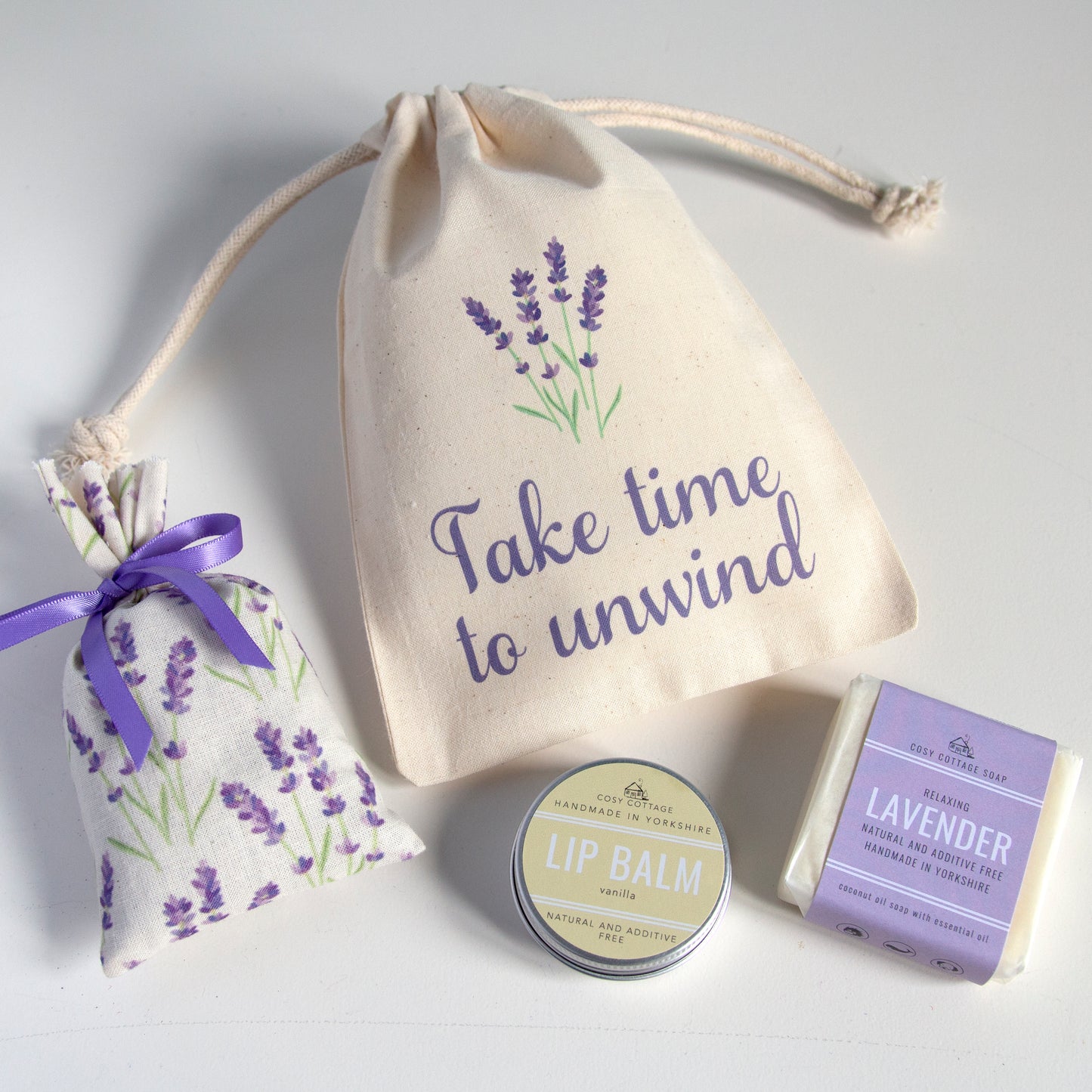 Take Time to Unwind Organic Bag Set