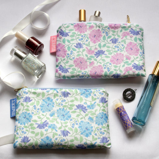 Floral Mini Make Up Bag