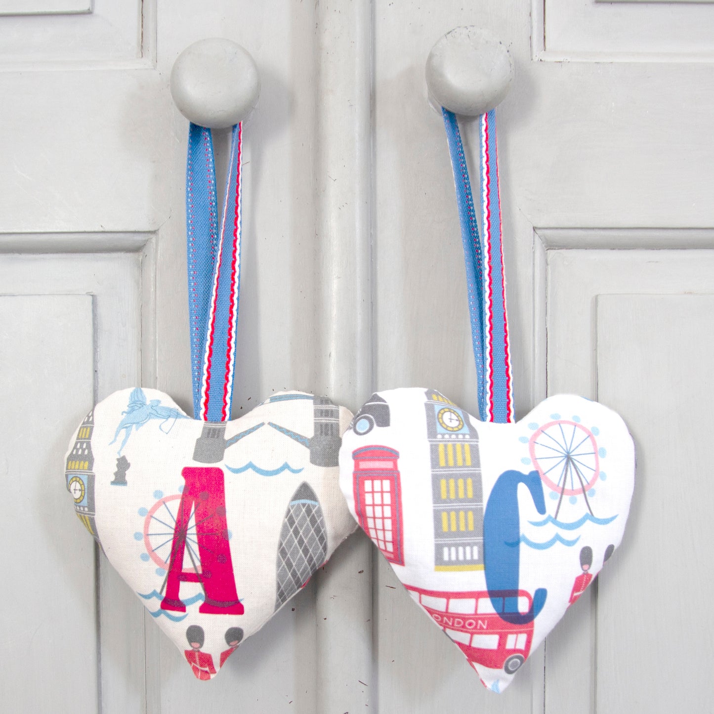 Large London Lavender Heart