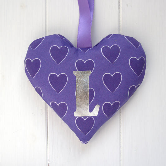 Large Love Purple Lavender Heart
